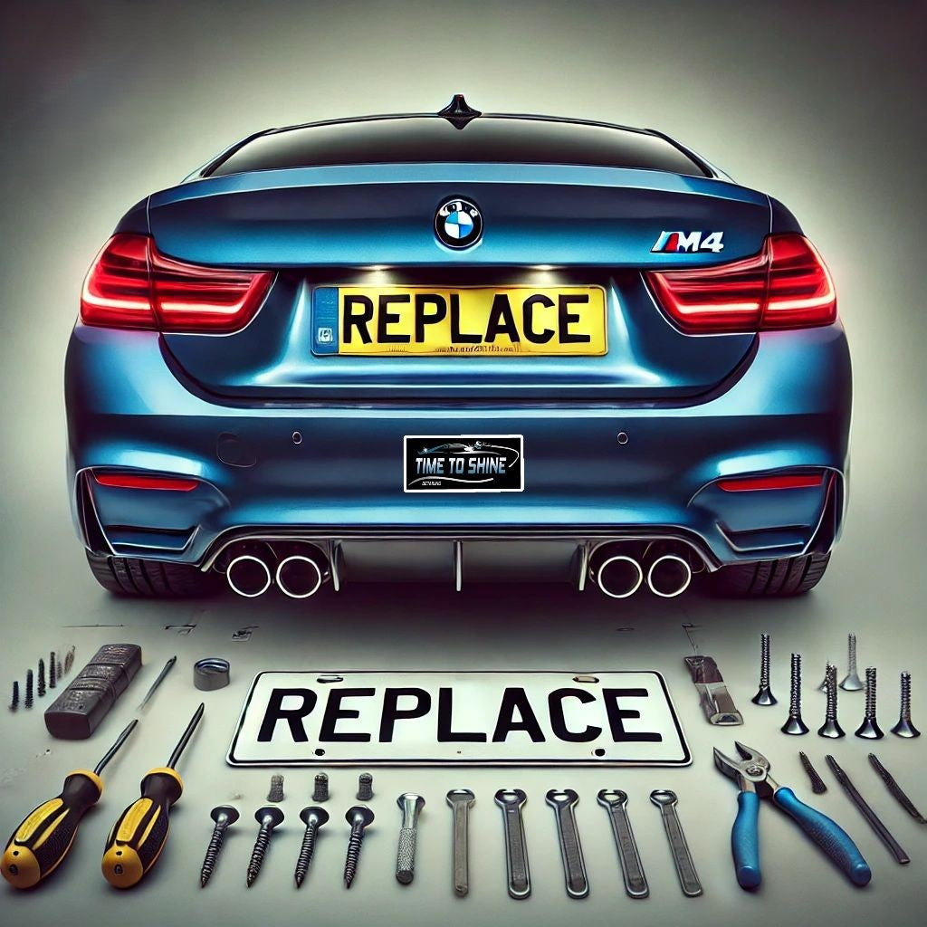 Number plate installation