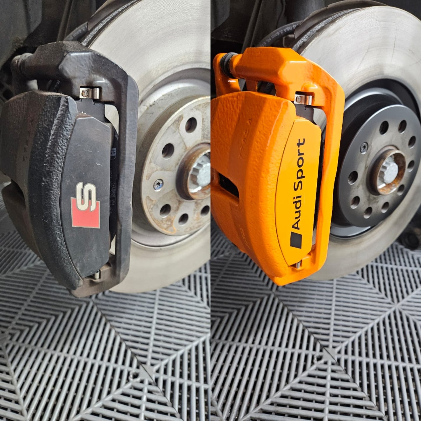 Brake calliper painting